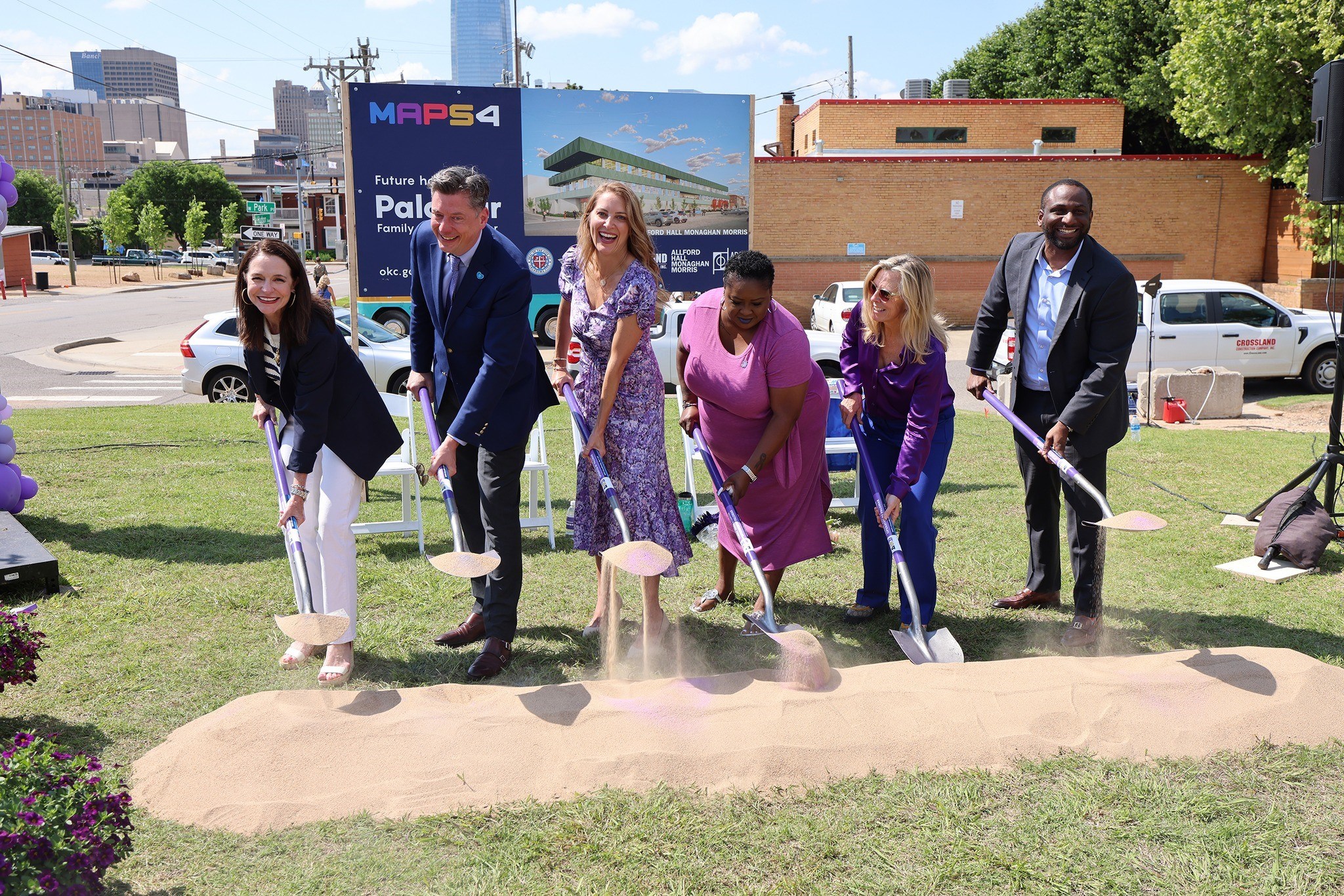 Commissioner Lowe Attends Palomar New Facility Groundbreaking 