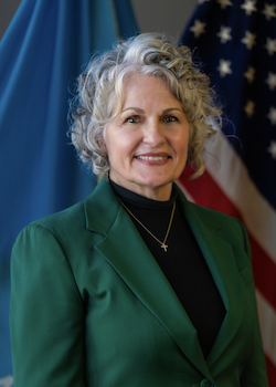 Headshot of District Attorney residing over Oklahoma County Vicki Behenna