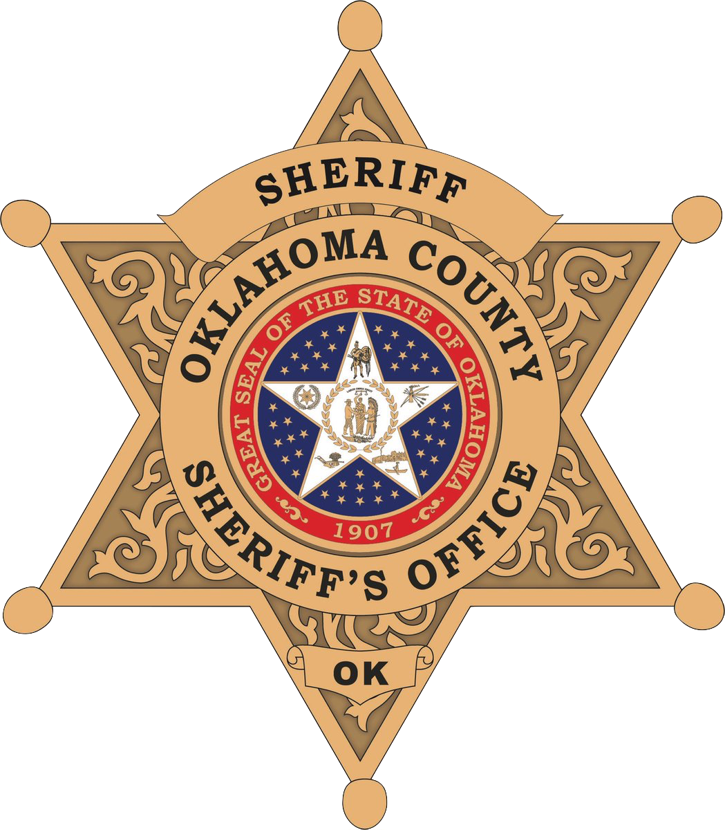 Oklahoma County sheriff department badge